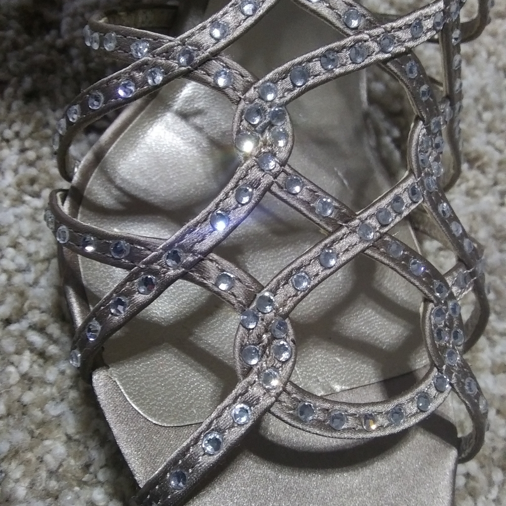 Maripé Rhinestone High Heels